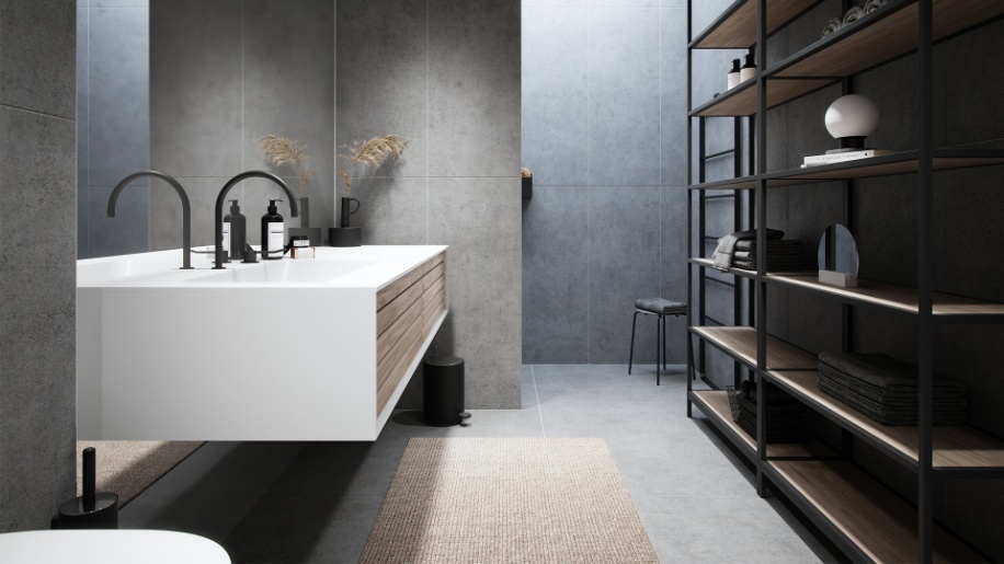 MASSIV Hvidtonet Eg bad fra Svane Køkkenet