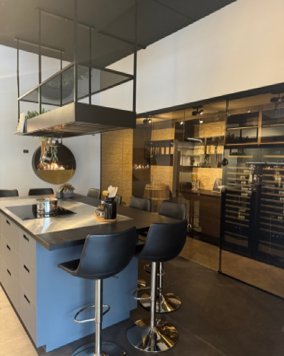 S19 klippegrå køkken fra Svane Køkkenet