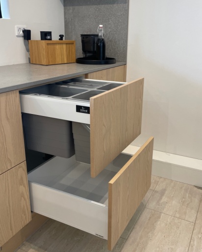 Notes gold & New Tradition køkken fra Svane Køkkenet