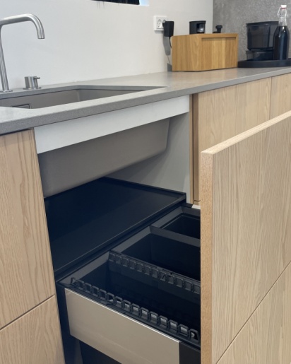 Notes gold & New Tradition køkken fra Svane Køkkenet