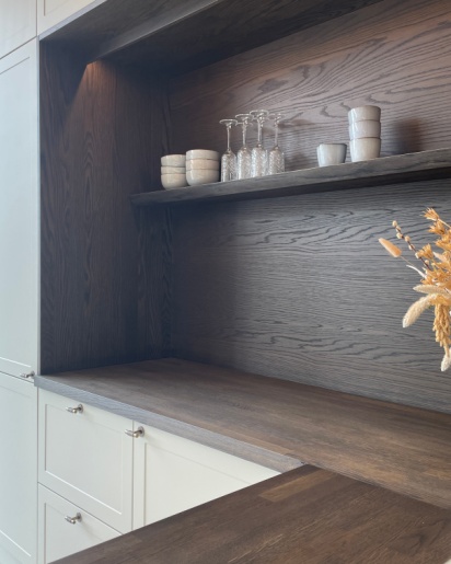 Retro kanvas køkken fra Svane Køkkenet