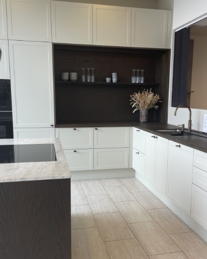 Retro kanvas køkken fra Svane Køkkenet