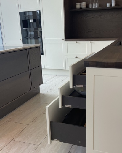 Retro kanvas køkken fra Svane Køkkenet