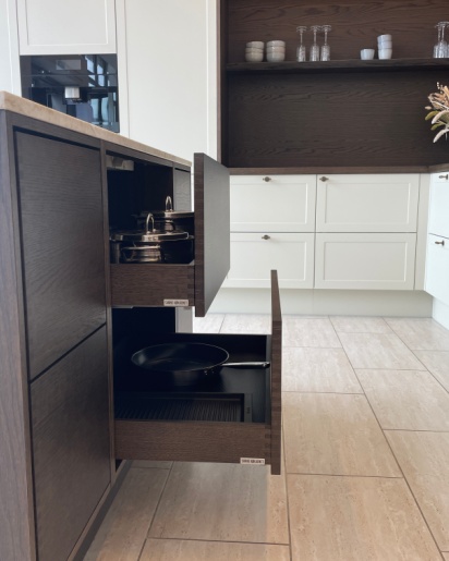 Retro kanvas køkken fra Svane Køkkenet