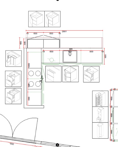S19 køkken fra Svane Køkkenet