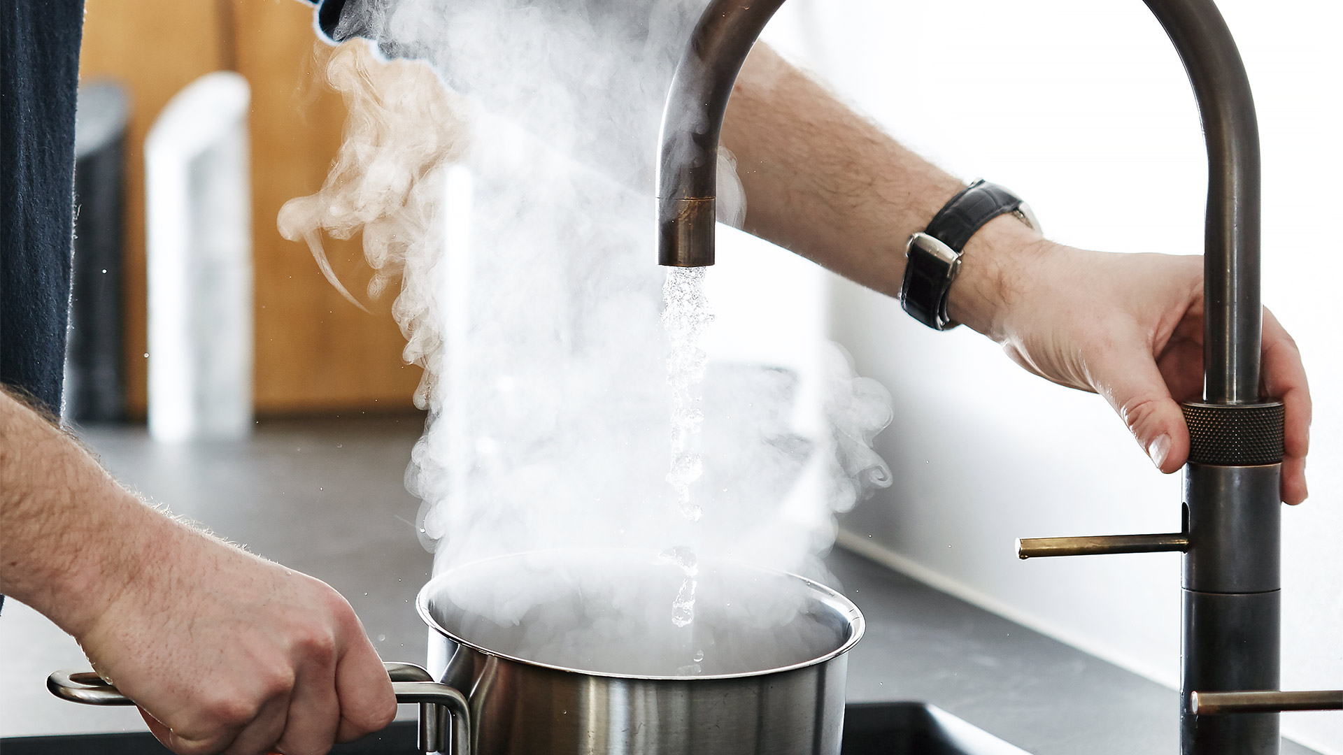 Quooker Den originale kogende vandhane Nu op til 5 slags vand